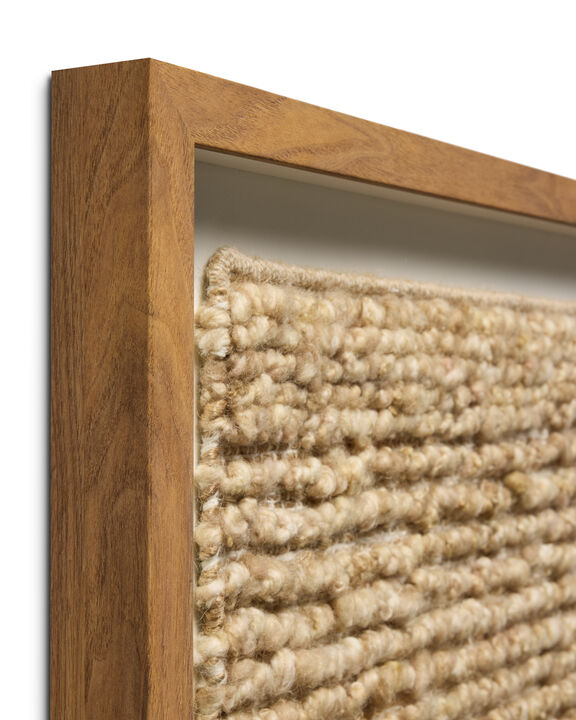 Haystack Beige/Beige 2'10"x2'10" Wall Art